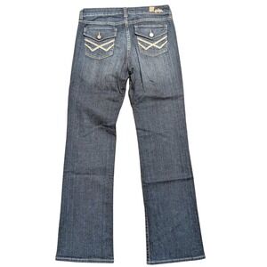 KUT From The Kloth Jeans Womens 6 Bootcut Boot Leg Stretch Dark Denim